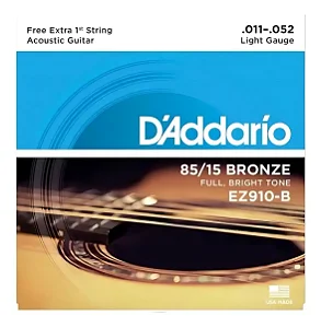 ENC. DADDARIO VIOLÃO AÇO 011 EZ910