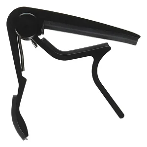 CAPOTRASTE DOLPHIN PRETO VIOLÃO AÇO 6381