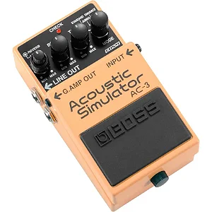 PEDAL PARA VIOLÃO BOSS AC-3 ACOUSTIC SIMULATOR