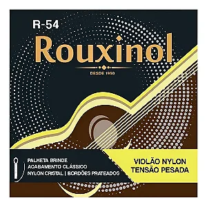 ENC. ROUXINOL VIOLÃO NYLON TENSÃO PESADA R-54