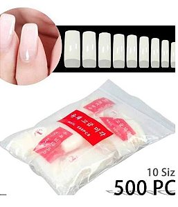 PACOTE DE TIPS CHINA CURVATURA C 500 UNIDADES