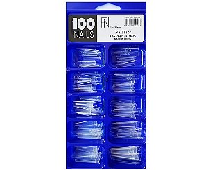 TIPS BAILARINA FAN NAILS 100 UNIDADES