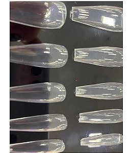 POSTIÇA FAN NAILS BAILARINA 100 UNIDADES