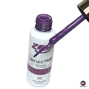 ESMALTE ZEM LINE REFLEXÍVEL GEL COR 03 10ML