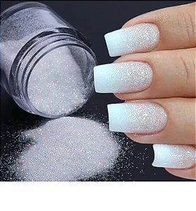 GLITTER ACUÇAR BRANCO SHOYYI