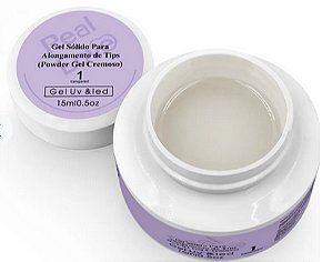 GEL SÓLIDO REAL LOVE POTE TRANSPARENTE 15ml.