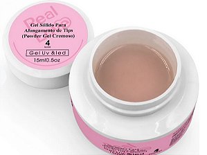 GEL SÓLIDO REAL LOVE POTE NUDE 4   15ml