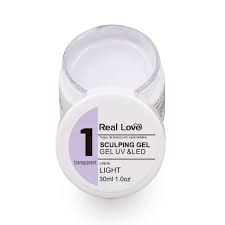 GEL REAL LOVE POTE TRANSPARENTE 15g