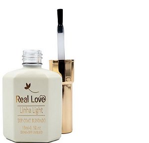 TOP COAT REAL LOVE BLINDADO VIDRO 15ml