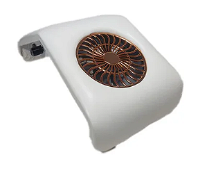 SUGADOR / COLETOR DE PÓ DE UNHAS COR BRANCO 220v