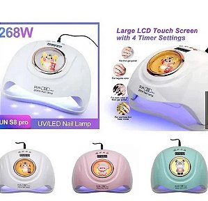 CABINE 2 - IN - 1 LED/UVLAMP SUN S8 PRO 268W 57 LEDS