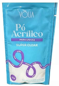 PÓ ACRÍLICO PARA UNHAS SUPER CLEAR 30G