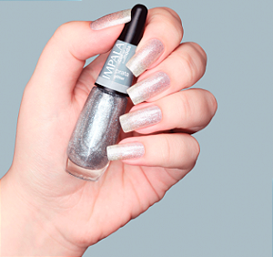 ESMALTE IMPALA PRATA GLITTER 7,5ML