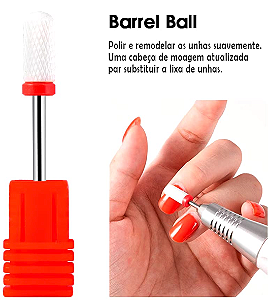 BROCA CERÂMICA LIMPEZA / CUTÍCULA - 10