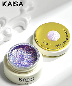 KAISA COLEÇÃO WONDERLIGHT FLACK EM GEL HOLOGRÁFICO 5G #002