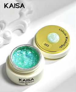 KAISA COLEÇÃO WONDERLIGHT FLACK EM GEL HOLOGRÁFICO 5G #003