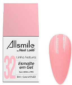 ESMALTE REAL LOVE ALLSMILE 10ML 32