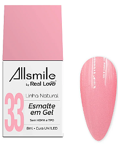 ESMALTE REAL LOVE ALLSMILE 10ML 33