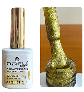 ESMALTE MAGNÉTICO DAFU GOLDEN 10ML 03