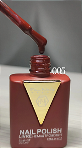 ESMALTE HELLEN COLOR LUXO TONS VERMELHOS 12ML 005