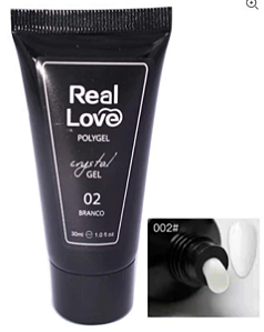 POLY GEL REAL LOVE BRANCO 30 ML