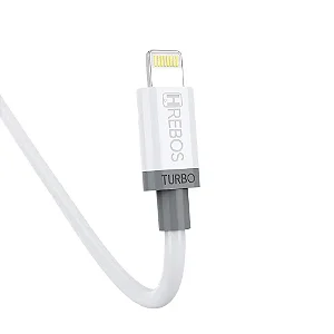 CABO CARREGAMENTO LIGHTING 1,2M IOS - HREBOS