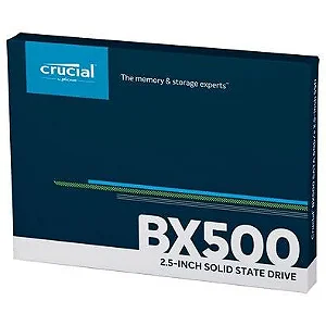 SSD Crucial 500GB, Bx500 2.5" Sata 3 - Ct500bx500ssd1