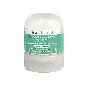 Desodorante Cristal Deo Stick Mini Natural 35G - Herbia