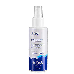 Desodorante Spray Cristal Lavanda 120ml Sem Alumínio - Alva