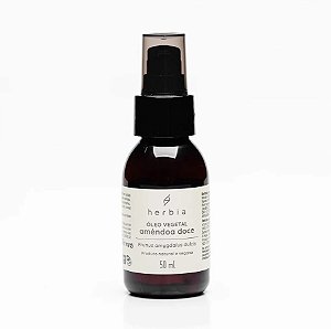 Óleo Vegetal de Amêndoa 50ml - Herbia