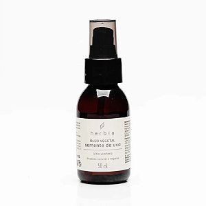 Óleo Vegetal de Semente de Uva 50ml - Herbia