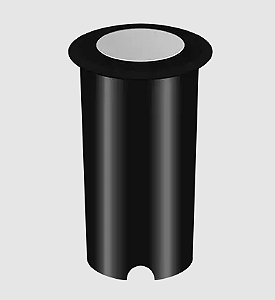 Embutido de Solo Nano Preto 045W 2700K - 3LM IP67 Bivolt