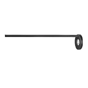 ARANDELA JARDIM VERTICAL 3W PRETO BIVOLT. HASTE 50 CM