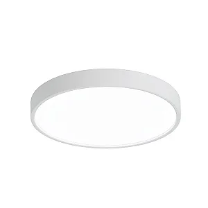 PLAFON DE SOBREPOR RING REDONDO Ø27X10,5CM ALUMÍNIO E ACRÍLICO - NEWLINE 9045