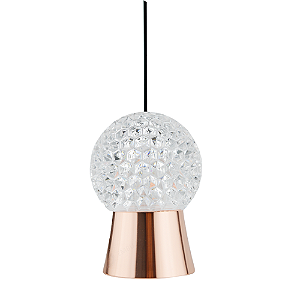 Pendente Diamante Rose Gold 6+3W