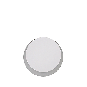 Pendente Lunar Branco 6W 3K/4K/6,5K