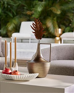 VASO EM METAL - 18886