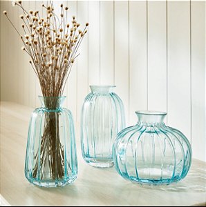 KIT VASO EM VIDRO - 15408