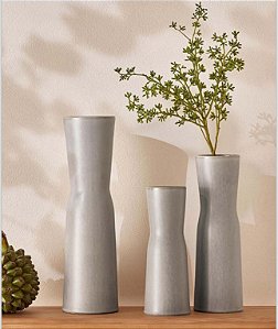 KIT VASO EM CERAMICA - 18125,18126,18127