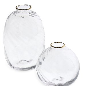 KIT VASO EM VIDRO - 19498