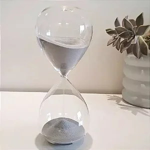 AMPULHETA EM VIDRO 30 MINUTOS - 09605