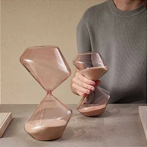 AMPULHETA EM VIDRO 30 MINUTOS P- 17842