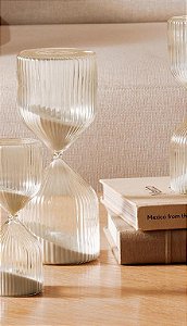 AMPULHETA EM VIDRO 90 MINUTOS - 18327