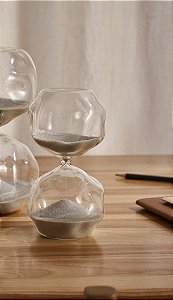 AMPULHETA EM VIDRO 30 MINUTOS - 16786