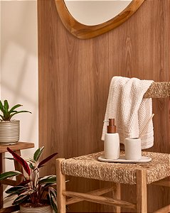 KIT EM POLIRRESINA PARA BANHEIRO - 3 PCS - 19210