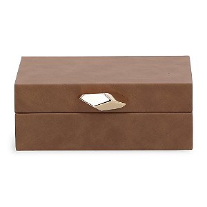 CAIXA EM MDF COM REVESTIMENTO EM PU - 19339