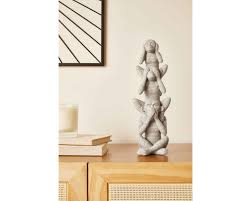 ESCULTURA MACACOS EM POLIRRESINA - 15915