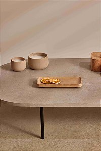 VELA COM SUPORTE EM CERAMICA - 16479