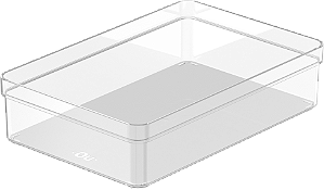 ORGANIZADOR DE GAVETAS CLEAR - 22,5x15x5,6cm - OGC600