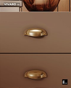 PUXADOR COLONIAL 115 (CONCHA) - ITALYLINE